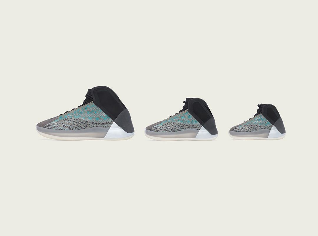 qntm yeezy teal blue